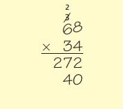 Go Math Grade 4 Answer Key Homework FL Chapter 3 Multiply 2-Digit Numbers Review Test img 2