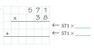 Go Math Grade 5 Answer Key Chapter 1 Place Value, Multiplication, and Expressions Place Value, Multiplication, and Expressions; Multiply by 2-digit numbers img 14