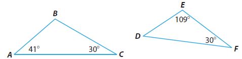 Go Math Grade 8 Answer Key Chapter 11 Angle Relationships in Parallel Lines and Triangles Lesson 3: Angle-Angle Similarity img 20