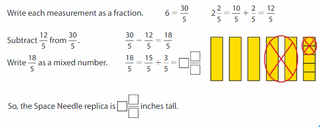 Big Ideas Math Answers 4th Grade Chapter 8 Add and Subtract Fractions 179