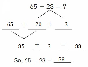 Big-Ideas-Math-Book-2nd-Grade-Answer-Key-Chapter-3-Addition-to-100-Strategies-Lesson-3.4-Decompose-Add-Tens-Ones-Apply-Grow-Practice-Question-6