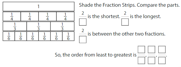Big Ideas Math Solutions Grade 3 Chapter 11 Understand Fraction Equivalence and Comparison 11.8 4