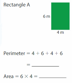 Big Ideas Math Solutions Grade 3 Chapter 15 Find Perimeter and Area 90