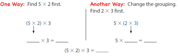 Big Ideas Math Solutions Grade 3 Chapter 3 More Multiplication Facts and Strategies 3.8 1