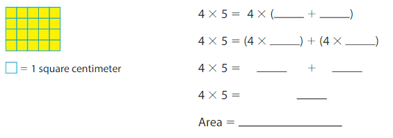 Big Ideas Math Solutions Grade 3 Chapter 6 Relate Area to Multiplication 6.4 4