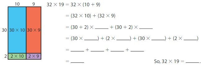 Big Ideas Math Solutions Grade 4 Chapter 4 Multiply by Two-Digit Numbers 4.4 3