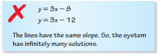 Big Ideas Math Answer Key Algebra 1 Chapter 5 Solving Systems of Linear Equations 5.4 7