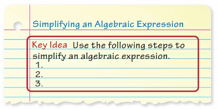 Big Ideas Math Answer Key Grade 7 Chapter 3 Expressions 6
