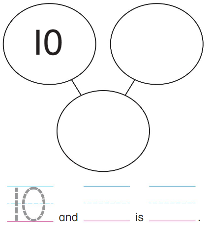 Big Ideas Math Answer Key Grade K Chapter 8 Represent Numbers 11 to 19 8.7 1