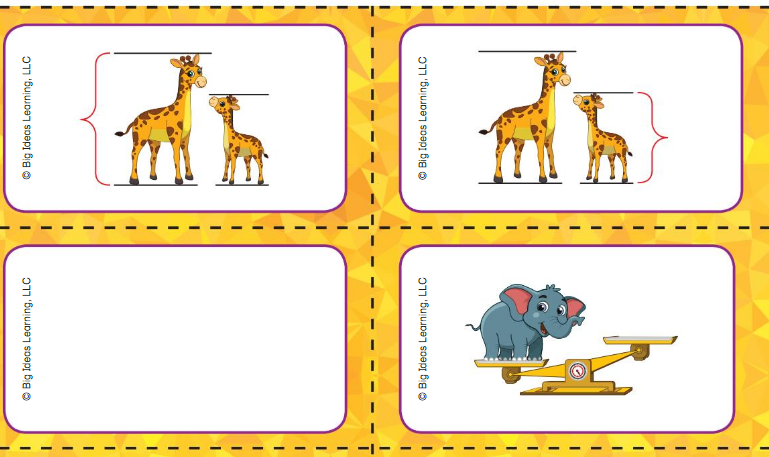 Big Ideas Math Answer Key Grade K Chapter 13 Measure and Compare Objects v 8