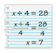 Big Ideas Math Answers Grade 6 Chapter 6 Equations 6.3 8