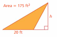 Big Ideas Math Answers Grade 6 Chapter 7 Area, Surface Area, and Volume 52