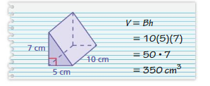 Big Ideas Math Solutions Grade 7 Chapter 10 Surface Area and Volume 10.4 28