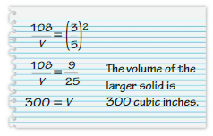 Big Ideas Math Solutions Grade 8 Chapter 10 Volume and Similar Solids 10.4 29