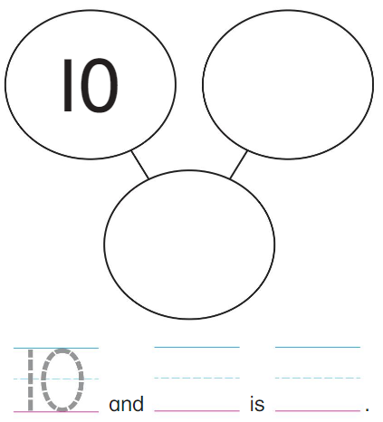 Big Ideas Math Solutions Grade K Chapter 8 Represent Numbers 11 to 19 8.3 1