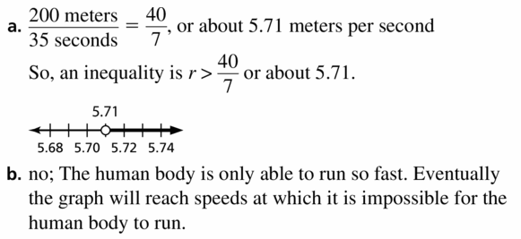 Big Ideas Math Algebra 1 Answer Key Chapter 2 Solving Linear Inequalities 2.1 Question 59