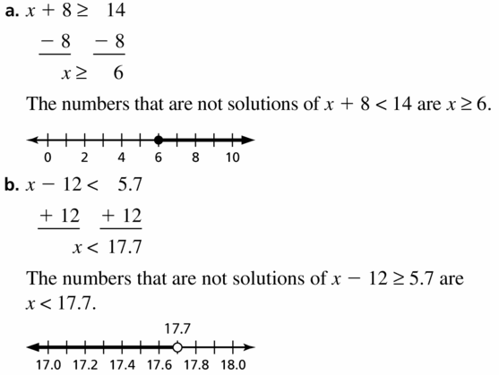Big Ideas Math Algebra 1 Answer Key Chapter 2 Solving Linear Inequalities 2.2 Question 37