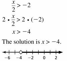Big Ideas Math Algebra 1 Answer Key Chapter 2 Solving Linear Inequalities 2.3 Question 7