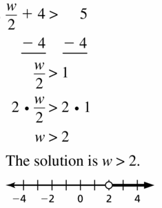 Big Ideas Math Algebra 1 Answer Key Chapter 2 Solving Linear Inequalities 2.4 Question 11