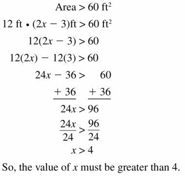 Big Ideas Math Algebra 1 Answer Key Chapter 2 Solving Linear Inequalities 2.4 Question 33