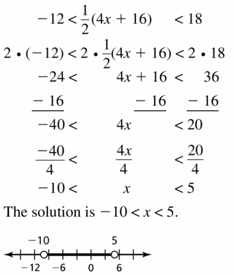 Big Ideas Math Algebra 1 Answer Key Chapter 2 Solving Linear Inequalities 2.5 Question 19