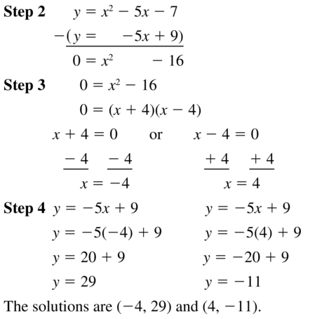 Big Ideas Math Algebra 1 Answer Key Chapter 9 Solving Quadratic Equations 9.6 a 19