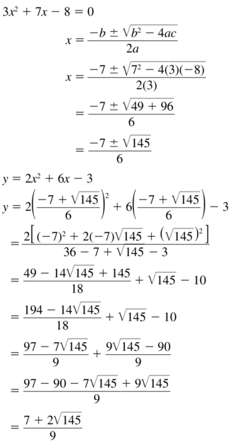 Big Ideas Math Algebra 1 Answer Key Chapter 9 Solving Quadratic Equations 9.6 a 47.1