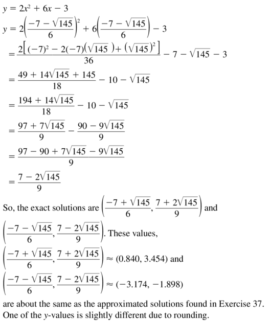 Big Ideas Math Algebra 1 Answer Key Chapter 9 Solving Quadratic Equations 9.6 a 47.2