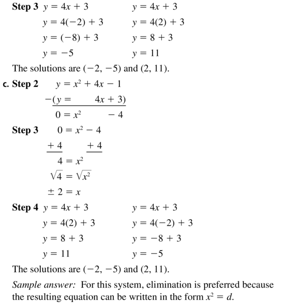 Big Ideas Math Algebra 1 Answer Key Chapter 9 Solving Quadratic Equations 9.6 a 53.2