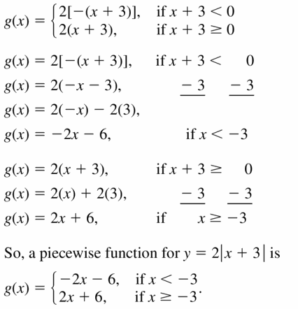 Big Ideas Math Algebra 1 Answers Chapter 4 Writing Linear Functions 4.7 Question 41