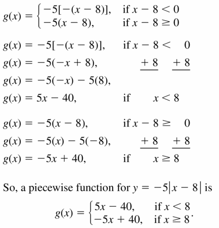 Big Ideas Math Algebra 1 Answers Chapter 4 Writing Linear Functions 4.7 Question 43