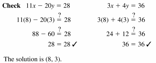 Big Ideas Math Algebra 1 Answers Chapter 5 Solving Systems of Linear Equations 5.3 Question 13.2