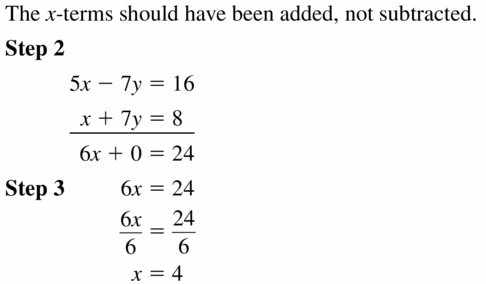 Big Ideas Math Algebra 1 Answers Chapter 5 Solving Systems of Linear Equations 5.3 Question 19