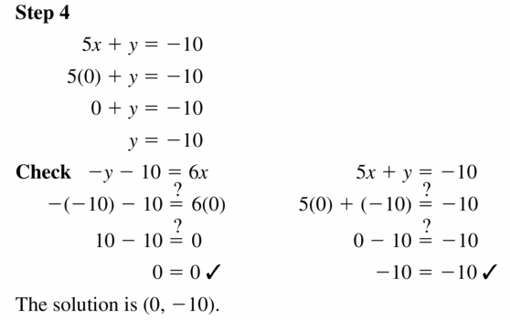Big Ideas Math Algebra 1 Answers Chapter 5 Solving Systems of Linear Equations 5.3 Question 9.2