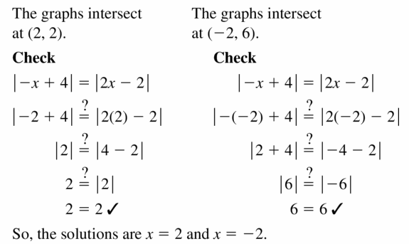 Big Ideas Math Algebra 1 Answers Chapter 5 Solving Systems of Linear Equations 5.5 Question 25.2