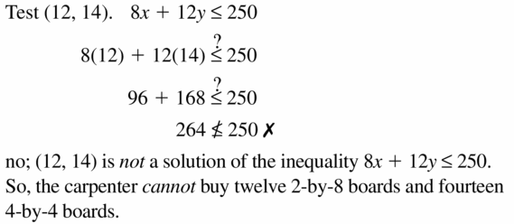 Big Ideas Math Algebra 1 Answers Chapter 5 Solving Systems of Linear Equations 5.6 Question 17