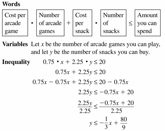 Big Ideas Math Algebra 1 Answers Chapter 5 Solving Systems of Linear Equations 5.6 Question 33.1