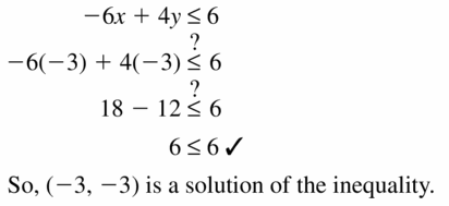 Big Ideas Math Algebra 1 Answers Chapter 5 Solving Systems of Linear Equations 5.6 Question 7