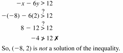 Big Ideas Math Algebra 1 Answers Chapter 5 Solving Systems of Linear Equations 5.6 Question 9