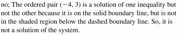 Big Ideas Math Algebra 1 Answers Chapter 5 Solving Systems of Linear Equations 5.7 Question 3