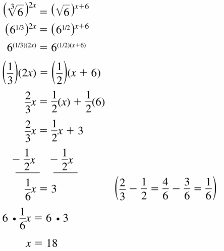 Big Ideas Math Algebra 1 Answers Chapter 6 Exponential Functions and Sequences 6.5 Question 57