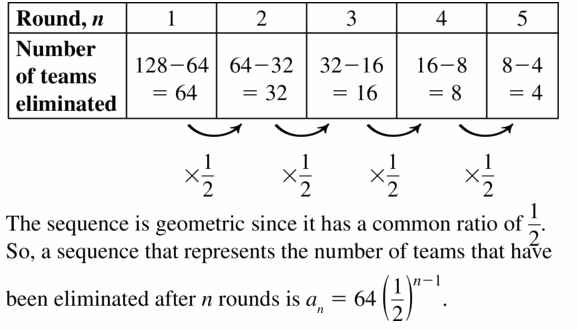 Big Ideas Math Algebra 1 Answers Chapter 6 Exponential Functions and Sequences 6.6 Question 41
