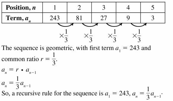 Big Ideas Math Algebra 1 Answers Chapter 6 Exponential Functions and Sequences 6.7 Question 15