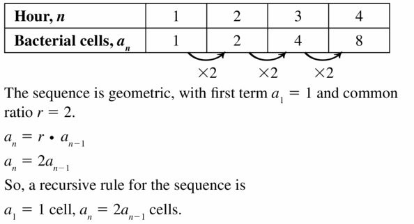 Big Ideas Math Algebra 1 Answers Chapter 6 Exponential Functions and Sequences 6.7 Question 21