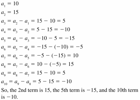 Big Ideas Math Algebra 1 Answers Chapter 6 Exponential Functions and Sequences 6.7 Question 51