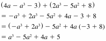 Big Ideas Math Algebra 1 Answers Chapter 7 Polynomial Equations and Factoring 7.1 Question 29