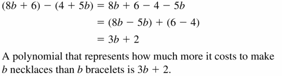 Big Ideas Math Algebra 1 Answers Chapter 7 Polynomial Equations and Factoring 7.1 Question 41