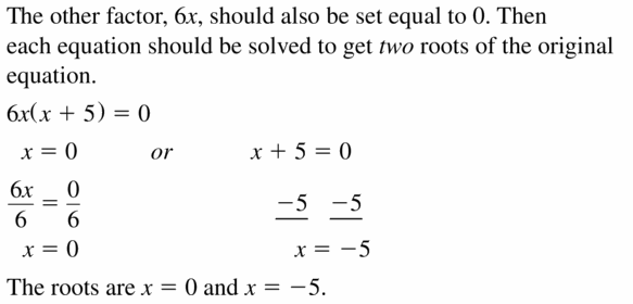 Big Ideas Math Algebra 1 Answers Chapter 7 Polynomial Equations and Factoring 7.4 Question 37