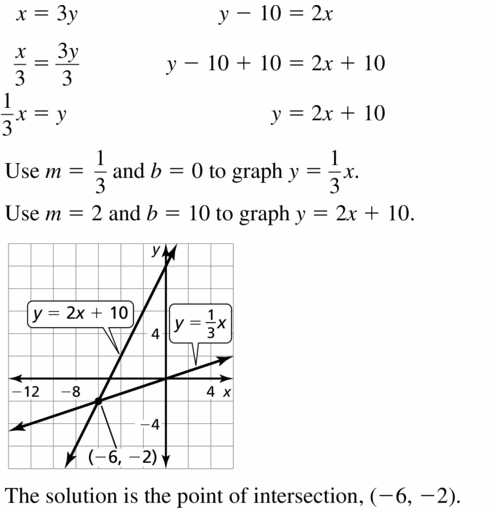 Big Ideas Math Algebra 1 Answers Chapter 7 Polynomial Equations and Factoring 7.8 Question 53