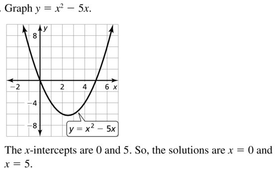 Big Ideas Math Algebra 1 Answers Chapter 9 Solving Quadratic Equations 9.2 a 13